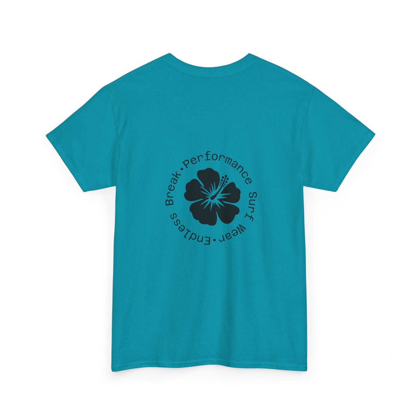 Endless Break Surf Co. Unisex Heavy Cotton Tee | Beach Vibes, Summer Apparel, Casual Wear, Surfing Gift, Adventure Tee