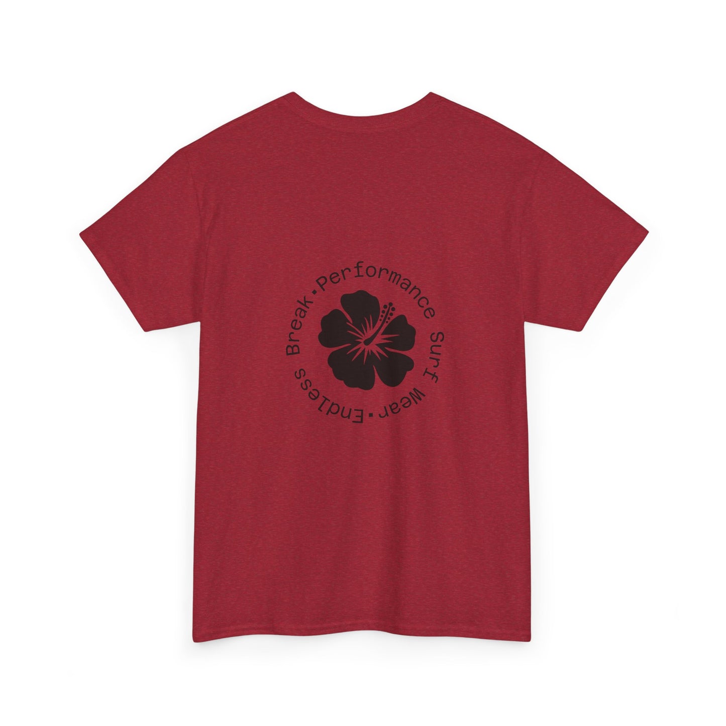 Endless Break Surf Co. Unisex Heavy Cotton Tee | Beach Vibes, Summer Apparel, Casual Wear, Surfing Gift, Adventure Tee