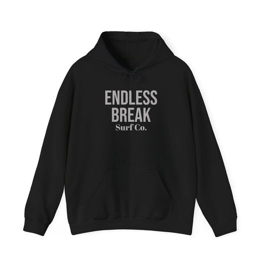 Endless Break Surf Co. Hoodie - Cozy Beachwear, Unisex Sweatshirt, Summer Vibes, Gift for Surfers, Casual Wear