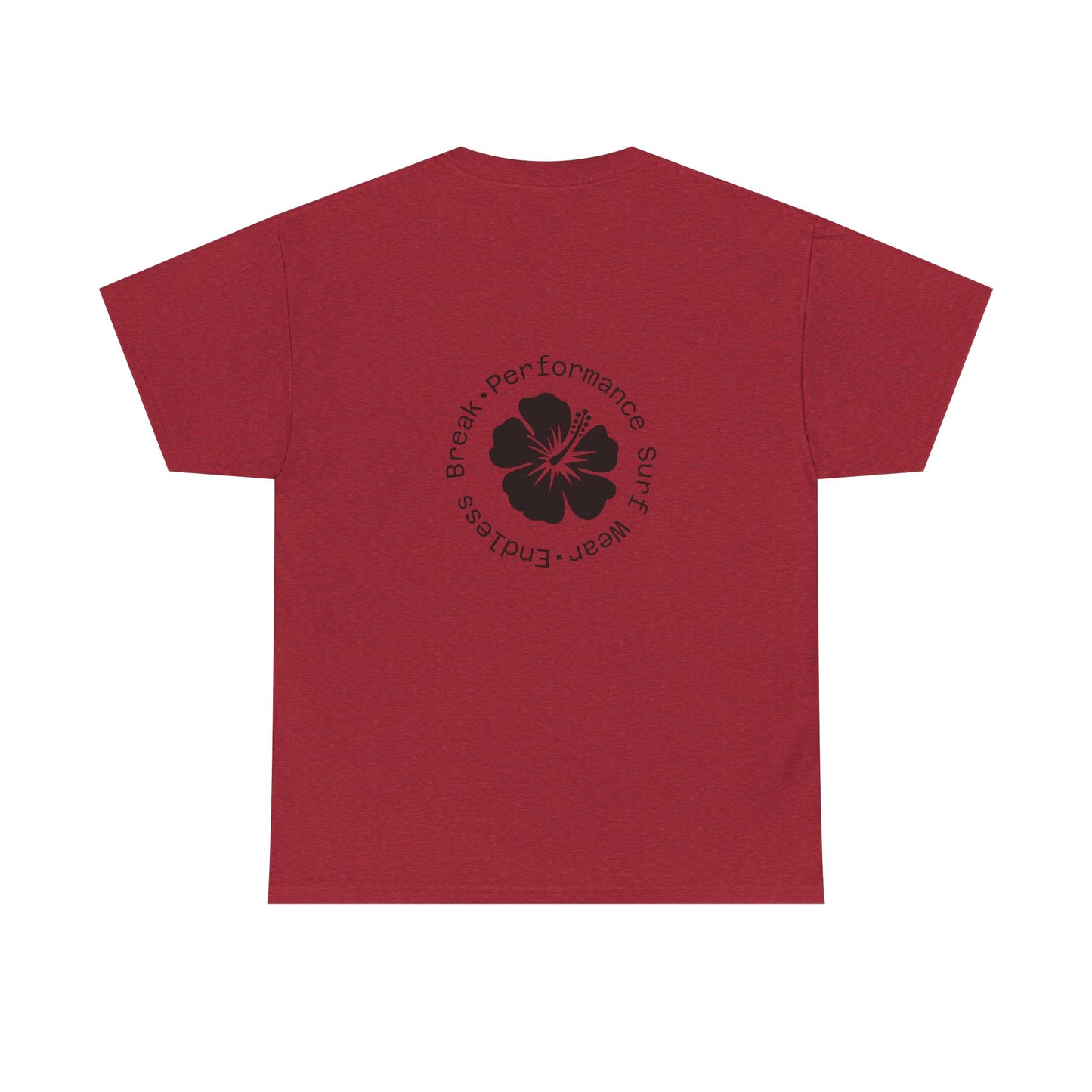 Endless Break Surf Co. Unisex Heavy Cotton Tee | Beach Vibes, Summer Apparel, Casual Wear, Surfing Gift, Adventure Tee