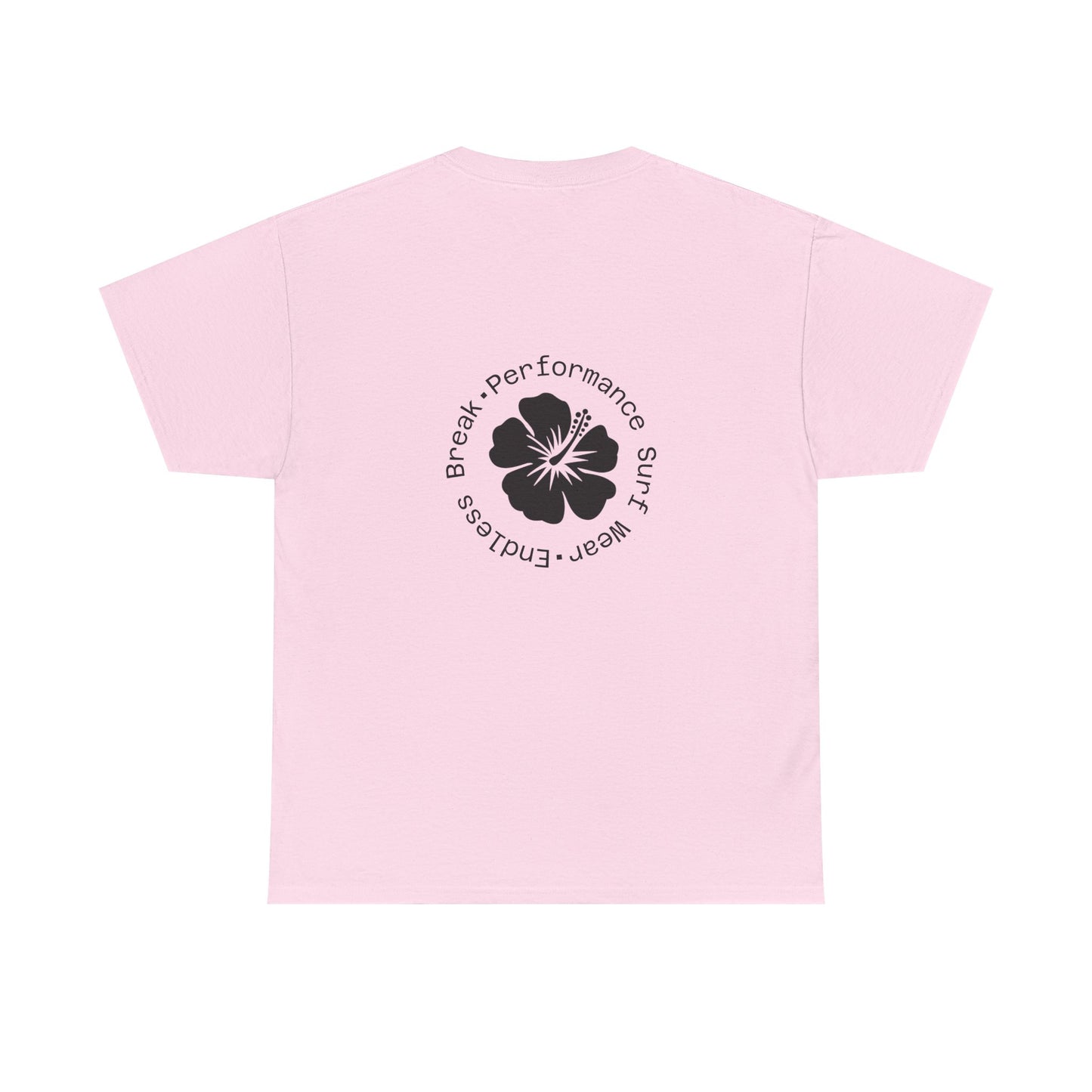 Endless Break Surf Co. Unisex Heavy Cotton Tee | Beach Vibes, Summer Apparel, Casual Wear, Surfing Gift, Adventure Tee
