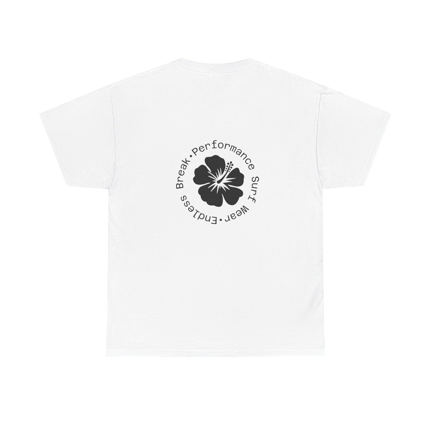 Endless Break Surf Co. Unisex Heavy Cotton Tee | Beach Vibes, Summer Apparel, Casual Wear, Surfing Gift, Adventure Tee