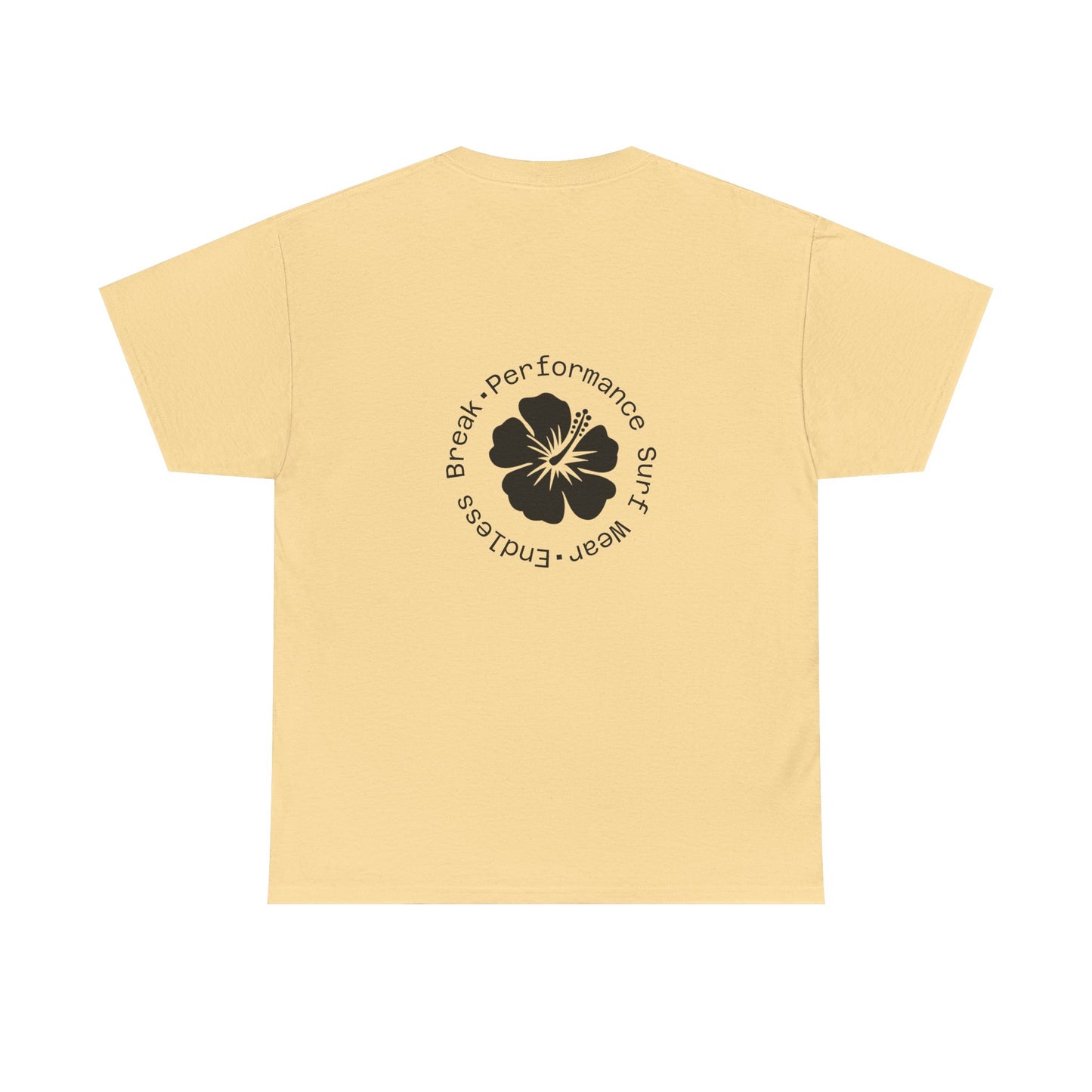 Endless Break Surf Co. Unisex Heavy Cotton Tee | Beach Vibes, Summer Apparel, Casual Wear, Surfing Gift, Adventure Tee