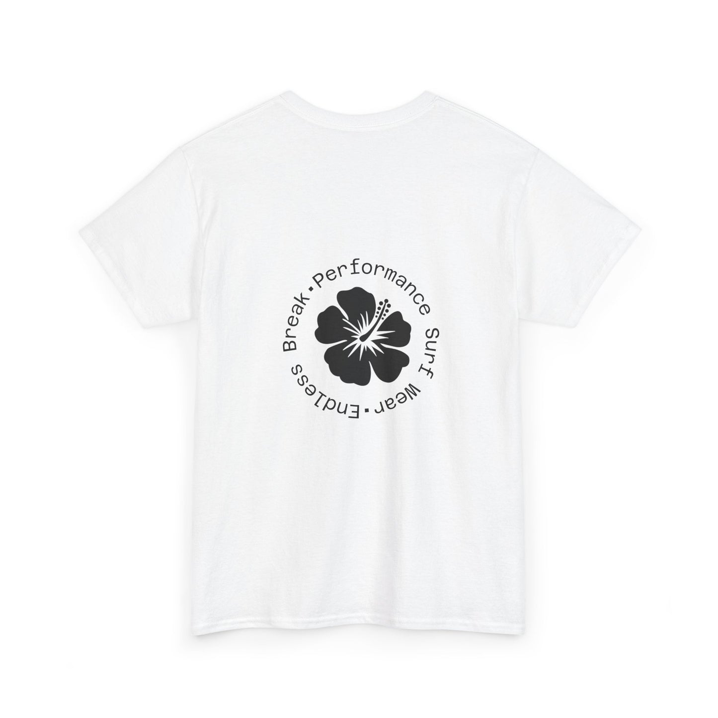 Endless Break Surf Co. Unisex Heavy Cotton Tee | Beach Vibes, Summer Apparel, Casual Wear, Surfing Gift, Adventure Tee