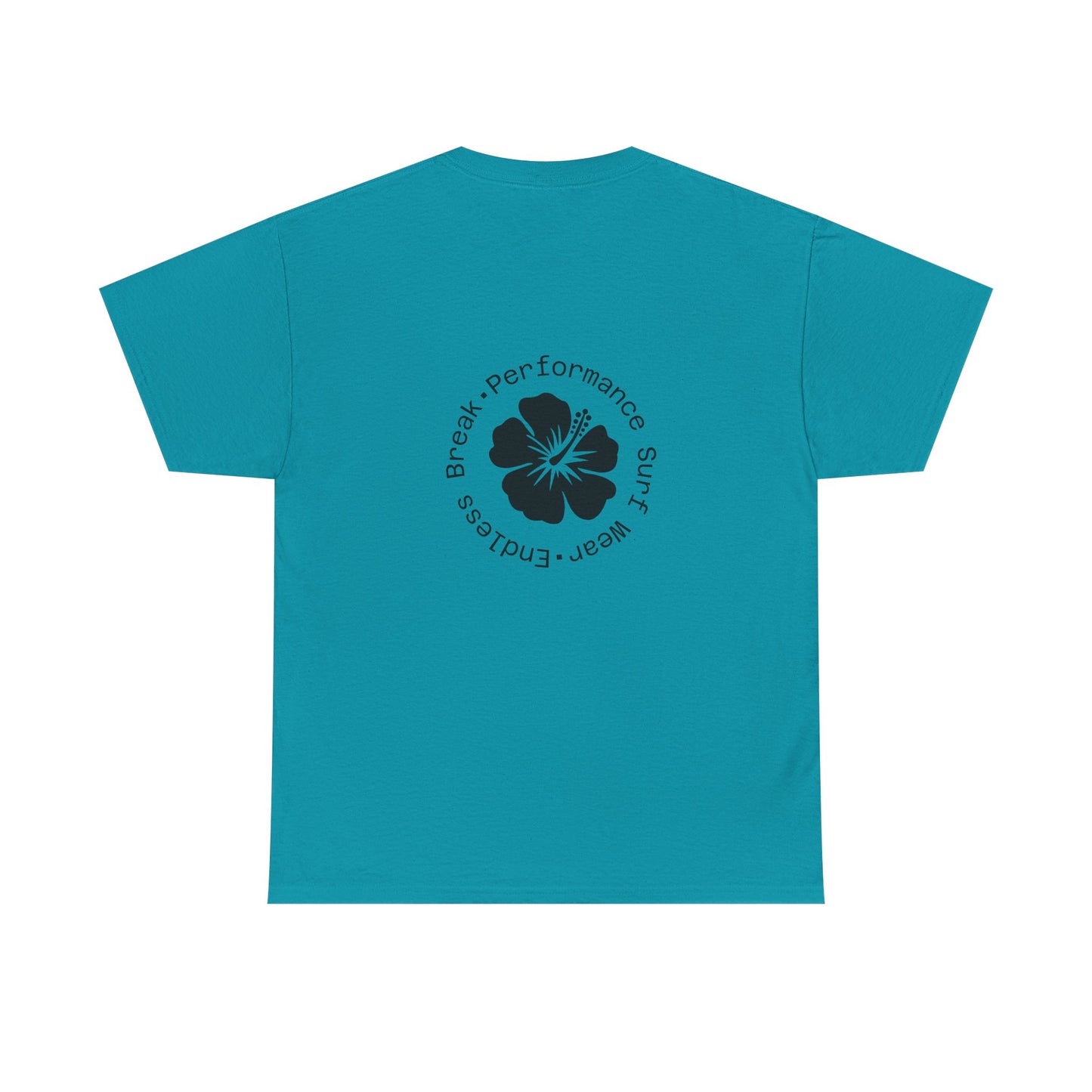 Endless Break Surf Co. Unisex Heavy Cotton Tee | Beach Vibes, Summer Apparel, Casual Wear, Surfing Gift, Adventure Tee
