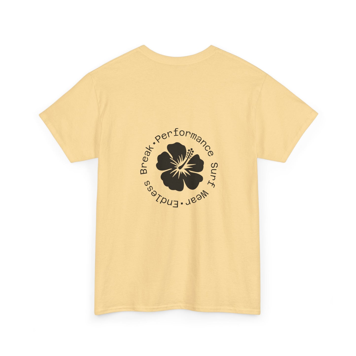 Endless Break Surf Co. Unisex Heavy Cotton Tee | Beach Vibes, Summer Apparel, Casual Wear, Surfing Gift, Adventure Tee