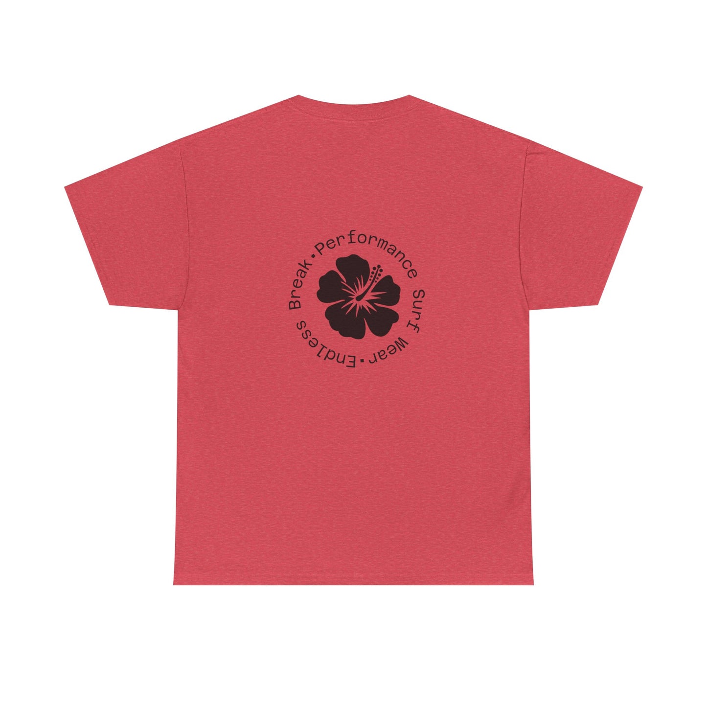 Endless Break Surf Co. Unisex Heavy Cotton Tee | Beach Vibes, Summer Apparel, Casual Wear, Surfing Gift, Adventure Tee