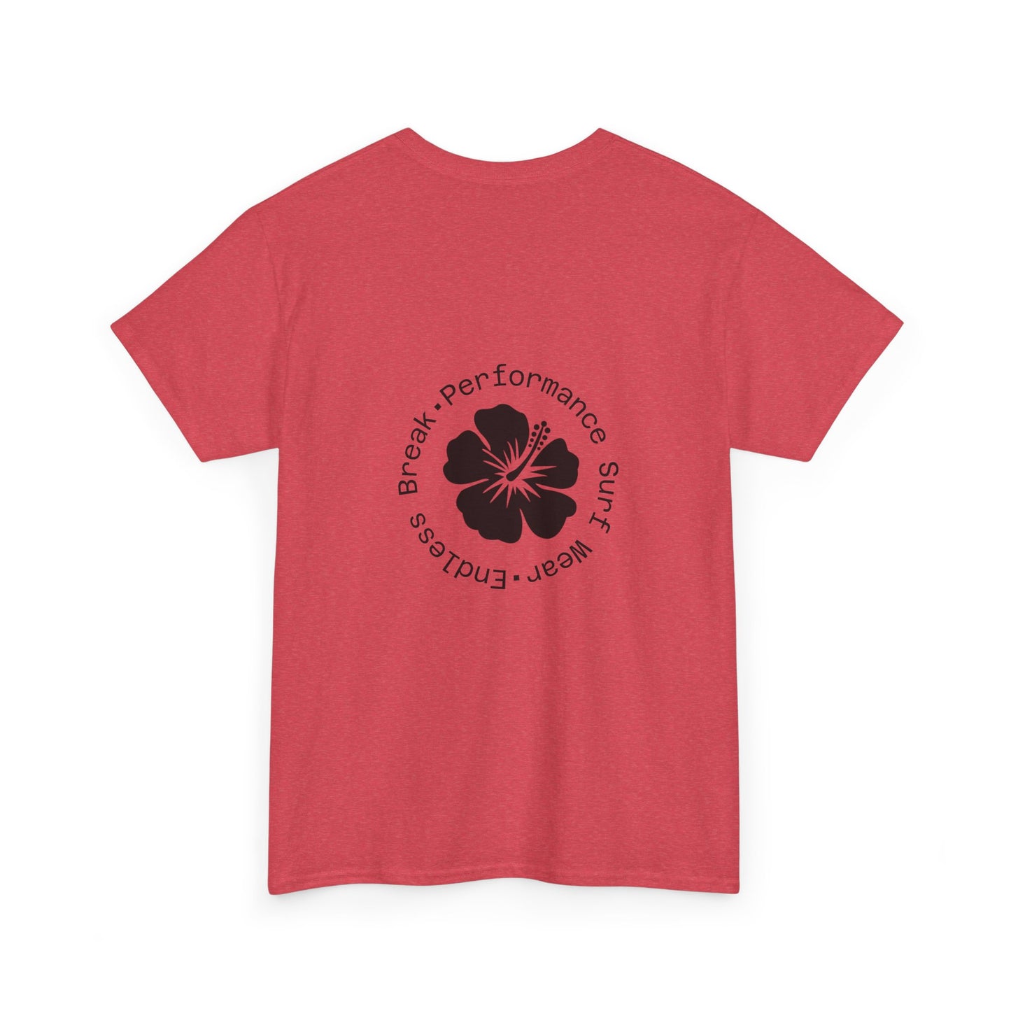 Endless Break Surf Co. Unisex Heavy Cotton Tee | Beach Vibes, Summer Apparel, Casual Wear, Surfing Gift, Adventure Tee